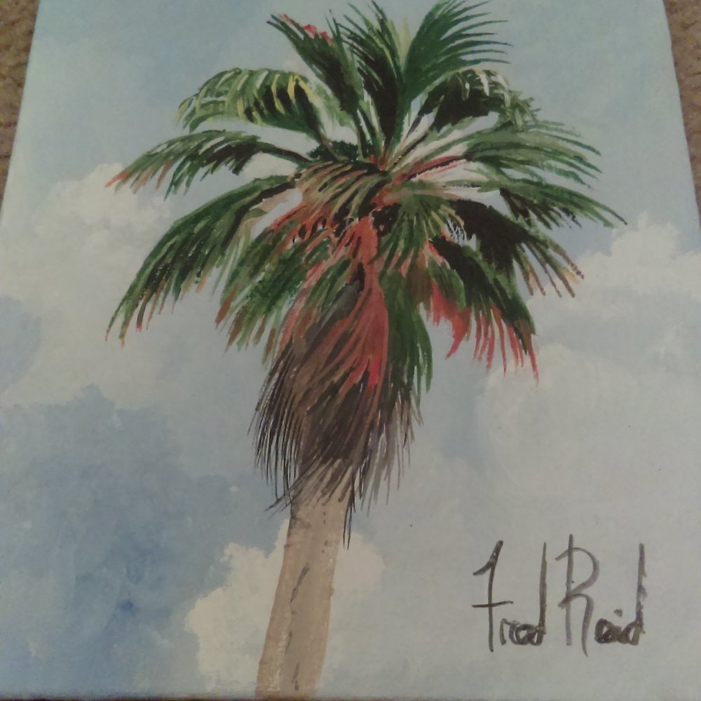 Palm Tree Painting
